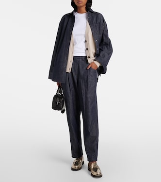 T-shirt in misto cotone | Brunello Cucinelli