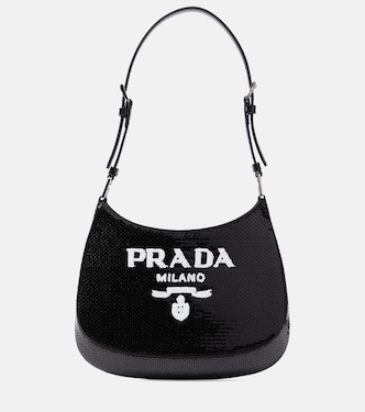 Verzierte Schultertasche Cleo Small | Prada