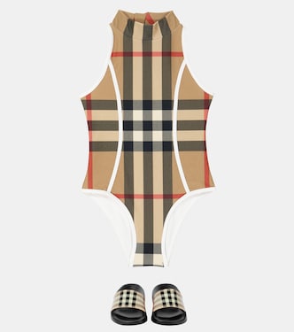 Badeanzug Vintage Check | Burberry Kids