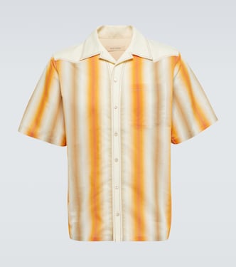 Camicia Sunrise da bowling a righe | Wales Bonner