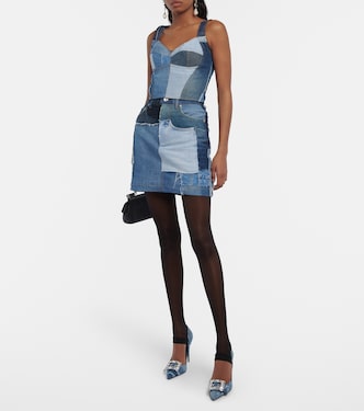 Top bustier en denim | Dolce&Gabbana