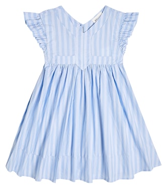 Honey Cassis striped cotton dress | Morley