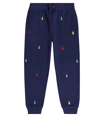 Pantaloni sportivi in misto cotone | Polo Ralph Lauren Kids