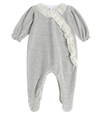 Baby - Tutina in misto cotone con pizzo | Tartine et Chocolat