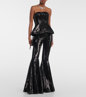 Sequined bustier top | Giuseppe di Morabito