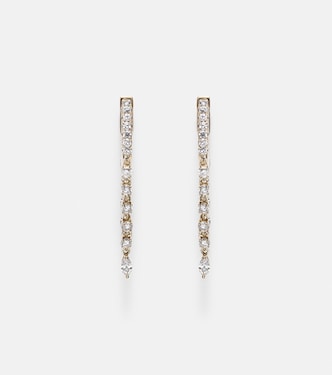 Orecchini Sienna in oro 18kt con diamanti | Anita Ko