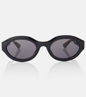 Occhiali da sole ovali Minimal GG | Gucci