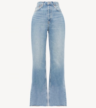 Jeans a vita alta e gamba larga | Re/Done