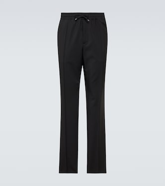 Pantalon slim en laine et mohair | Valentino