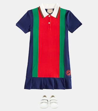Abito GG Web in jersey di cotone | Gucci Kids