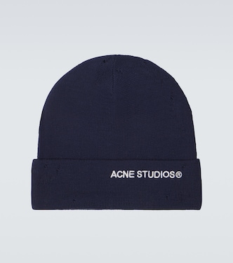 Berretto in misto lana a coste | Acne Studios