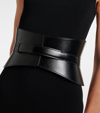 Leather corset belt | Alaïa