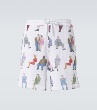Bedruckte Shorts aus Baumwolle | JW Anderson