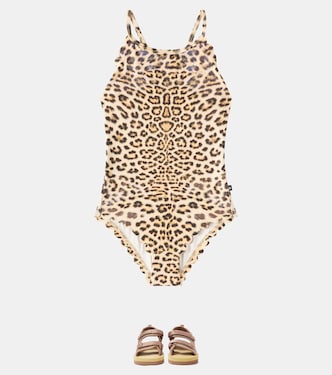 Noelle leopard-print swimsuit | Molo