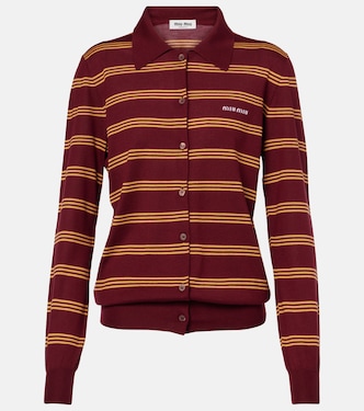 Cardigan aus Kaschmir und Seide | Miu Miu