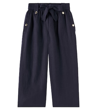 Weite Hose aus Leinen | Chloé Kids