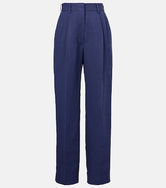 Pantalon Savannah Fox en lin et soie | Blazé Milano