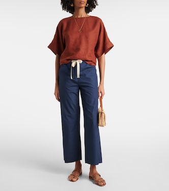 Weite Hose Argento aus Baumwolle | 'S Max Mara