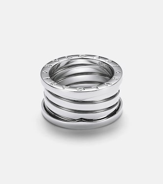 B.zero1 18kt white gold ring | Bvlgari