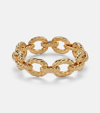 Sculpted Cable 18kt gold bracelet | David Yurman