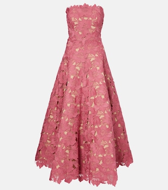 Guipure lace gown | Oscar de la Renta