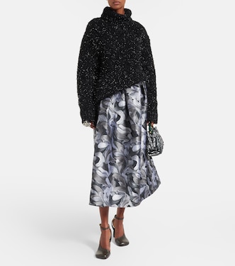 Rollkragenpullover aus einem Wollgemisch | Dries Van Noten