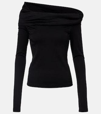 Off-Shoulder-Top Orafo aus Schurwolle | Max Mara