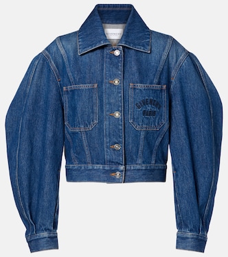 Cropped denim jacket | Givenchy