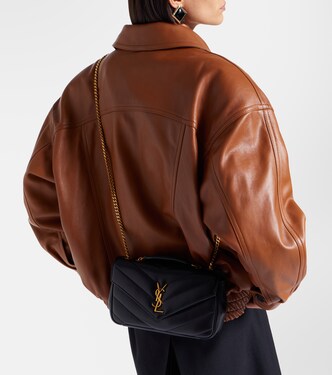 Loulou Small leather shoulder bag | Saint Laurent