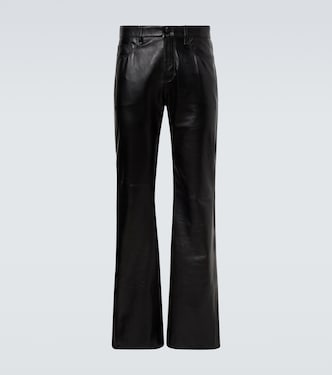 Leather flared pants | Acne Studios