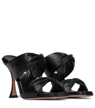 Twist 95 leather sandals | Aquazzura