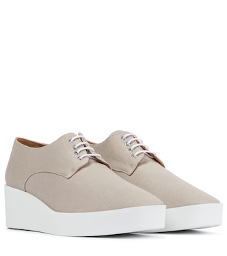 Zapatos Derby Lindsi de lona | Clergerie
