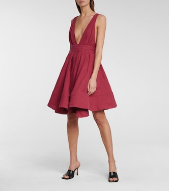 Quesyn linen minidress | Brock Collection