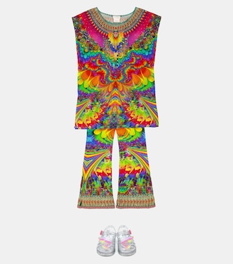 Printed cotton top | Camilla Kids