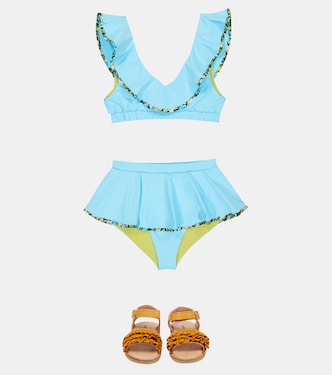 Piana ruffle-trimmed bikini bottoms | Marysia Bumby