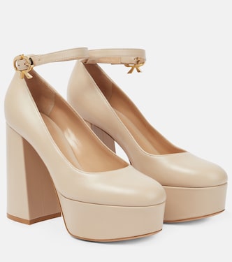 Vernice platform leather pumps | Gianvito Rossi