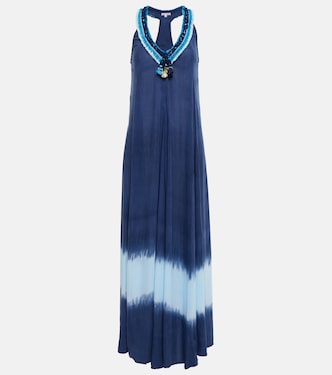 Robe longue Nava tie & dye | Poupette St Barth