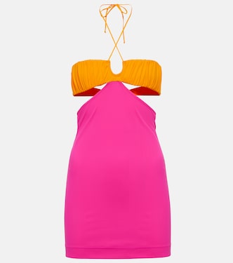 Cutout cotton minidress | Nensi Dojaka