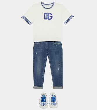 Distressed Jeans | Dolce&Gabbana Kids