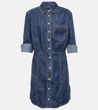 Keston denim shirt dress | Veronica Beard