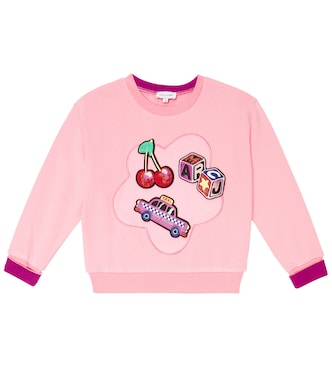 Appliquéd cotton sweatshirt | Marc Jacobs Kids