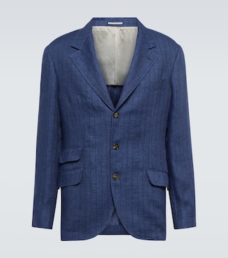Blazer aus Leinen | Brunello Cucinelli