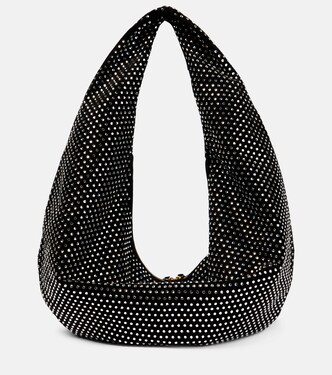 Borsa a spalla Olivia Large in suede | Khaite