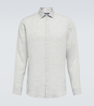 Camicia Antonio in lino | Frescobol Carioca