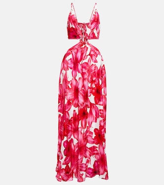 Colette floral cutout maxi dress | Alexandra Miro