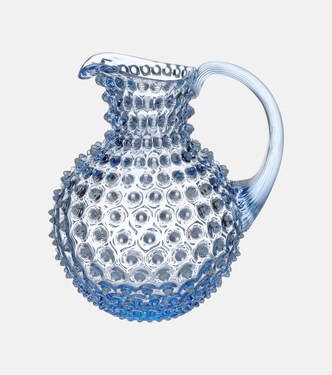 Hobnail Large crystal jug | Klimchi