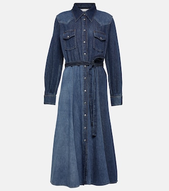 Robe midi en jean | Chloé
