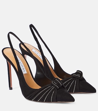 Escarpins Atelier en daim à ornements | Aquazzura