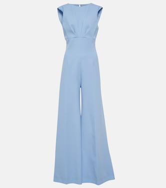Mono flared Whitney de crepé de lana | Emilia Wickstead