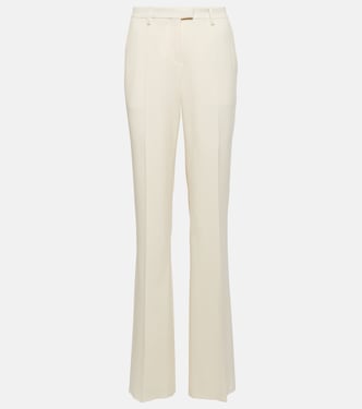 Pantalon droit rayé en laine mélangée | Etro